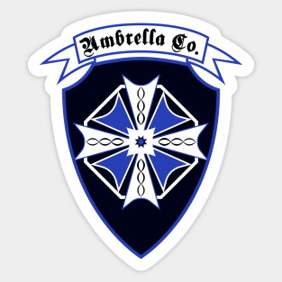 Umbrella Co. Blue Sticker